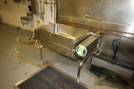 Groen Type Tilting Braising Pan, Natural Gas, Pan Dimensions Aprox. 41-1/2