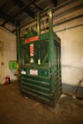 Philadelphia Tramrail Co. Vertical Trash Compactor, S/N 95F6651 - Overall Dimensions Aprox. 77