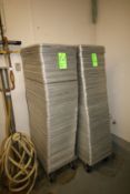 S/S Pans with Carts, Pan Size 24-1/2