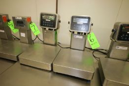 Avery Weigh-Tronix Digital Scales, Model ZQ375, S/N 144550670 and S/N 144550657 with 13-1/2