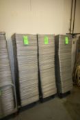 S/S Pans with Carts, Pan Size 24-1/2