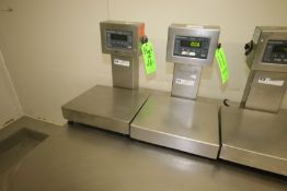 Weigh-Tronix Digital Scales, Model 016233 and S/N 02680 with 13-1/2