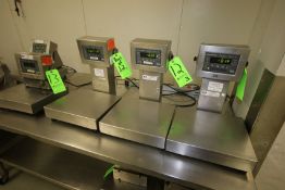 Weigh-Tronix Digital Scales, Model QC-3265, S/N 025969, S/N 030291 and S/N 023673 with 13-1/2