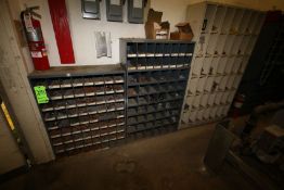 Hardware Cubby Hole Units with Contents includes Cast Iron and Other Plumbing Supplies