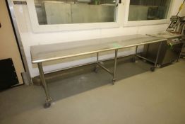 Portable S/S Tables - Aprox. 120