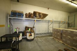 4-Sections Pallet Racking with (8) Sets of 8 ft. Crossbraces, (4) 8 ft. Uprights and (1) 144