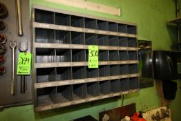 Cubby Hole Hardware Storage Units - (40) Holes Each
