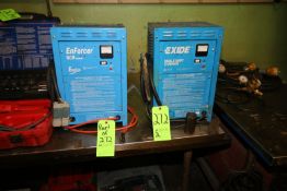 Exide Single Shift Chargers, Model SSC-12-550Z, AC Volts 120