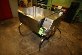 S/S Braising Unit, Tilting Capabilities, Dimensions Aprox. 35