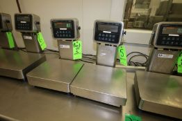 Avery Weigh-Tronix Digital Scales, Model ZQ375, S/N 144550713 and S/N 144550731 with 13-1/2