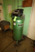 SpeedAire Vertical Air Compressor, Model 4B236B, Board #760520, 135 Max. psi