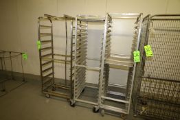 S/S and Aluminum Portable Pan Racks - Dimensions Aprox. 28-1/2
