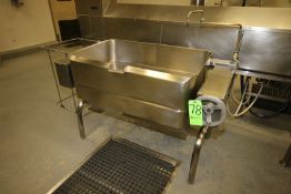 Groen Type Tilting Braising Pan, Natural Gas, Pan Dimensions Aprox. 41