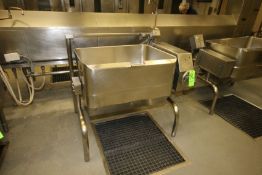 Groen Type Tilting Braising Pan, Natural Gas, Pan Dimensions Aprox. 35-1/2