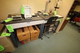 Fisher Scientific Lab Tables, 3' L x 2' W x 3' H