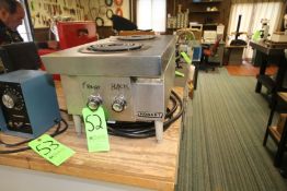 Hobart S/S 2-Burner Stove, M/N CH20, S/N HCLD523, 208 AC Volts, 1 Phase, Overall Dims.: 25