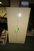 2-Door Verticle Cabinet with Contents, Includes Caution Tape, Cauking, Jack Oil, Pest Control,