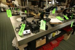 Wetzlar Quad Magnification Microscope with Regel-Transformer, and Related Lamps