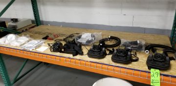 (4) Pc. - 3M Breath Easy Air Stream Blower Filtration Units with Hoses, (1) Head Cover and Breathing