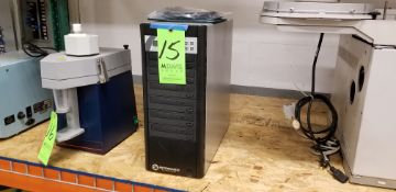 Microboards Technology Duplicator, Model QD-DVD-125-03, S/N RQDVDS500313