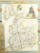 Quantity of Ordnance Survey maps including 19th century Harrow, later edition of Manchester, etc.