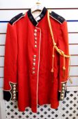 Welsh guard's tunic with belt,