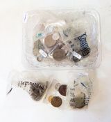 Large quantity of coins