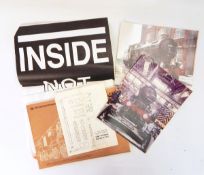 Assorted railway ephemera including models, photographs,