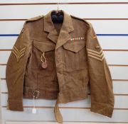 WWII medal group of four military badges,