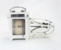 Casella London thermograph in white painted metal case, no.