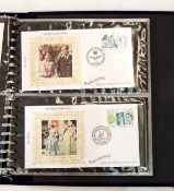 Quantity of first day covers including albums 