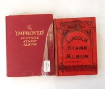 Two albums of various worldwide stamps (2)