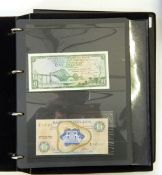 Album of mixed banknotes