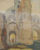 Edgar Rowley Smart (1887-1934) Watercolour drawing 