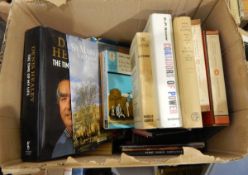 Various assorted books,