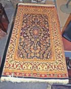 A Turkish Hereke silk rug