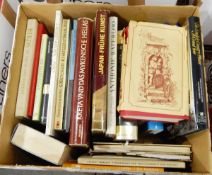 Quantity of Christie's sale catalogues, books on art etc.