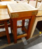 Modern reproduction butcher's block