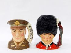 Royal Doulton character jugs of 'Queen Victoria', D6816, modelled by Stanley James Taylor,