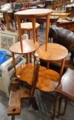 Nest of four tables,