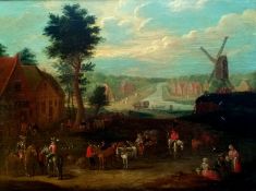 Dutch School, follower of Jan Brueghel,