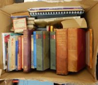 Quantity of hardback and other books including novels in French and books relating to Russia (3)