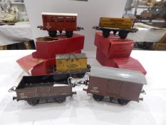 Hornby Trains '0' gauge No.1 goods van in original box, No.