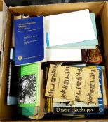 Quantity of books in German on art and other subjects,