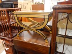 X-framed dressing stool