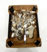 Quantity of flatware, EPNS,