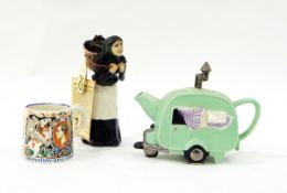 1937 Edward III Coronation mug, designed and modelled by Dame Laura Knight,