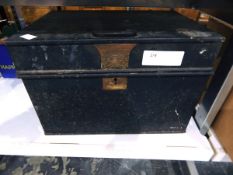 A Milner and Sons metal safe,