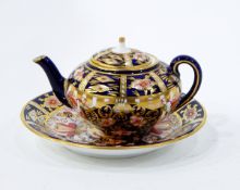 Royal Crown Derby miniature teapot,
