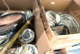 Quantity part dinner and tea service, Lawleys,